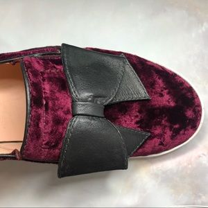 Kate Spade ♠️ ‘Delise Too’ Velvet Slip On Sneakers